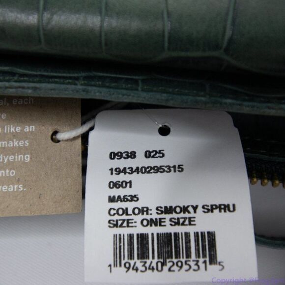 New! Madewell The Mini Abroad Crossbody Bag‎ Croc Embossed Leather - Picture 14 of 16